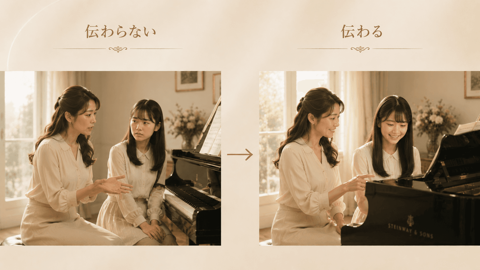 生徒への伝わり方の変化